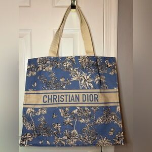 Dior Dioriviera Canvas Novelty Tote
